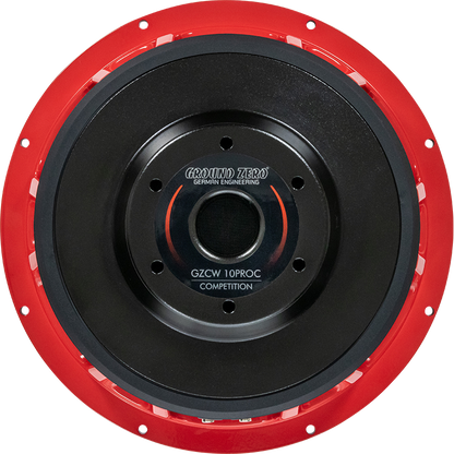 GROUND ZERO GZCW 10PROC 25 cm / 10″ High-Power midwoofer AND GZCW 10SPL 25 cm / 10″ High-Power midwoofer