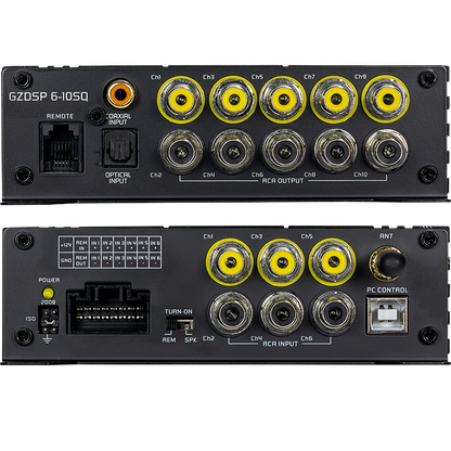 GZDSP 6-10SQ 10-channel digital signal processor , GZREM 6-10 Remote control for GZDSP 6-10SQ