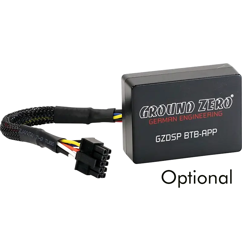 GROUND ZERO GZDSP 4-8XII 8-channel digital signal processor, GZDSP RE,4-8XII-S, GZDSP BTS-4-8XII, GZDSP REMOTE PRO X