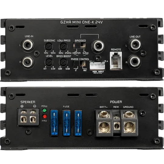 GZHA MINI ONE 1-channel class D compact amplifier/ GZHA MINI ONE-K