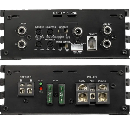 GZHA MINI ONE 1-channel class D compact amplifier/ GZHA MINI ONE-K
