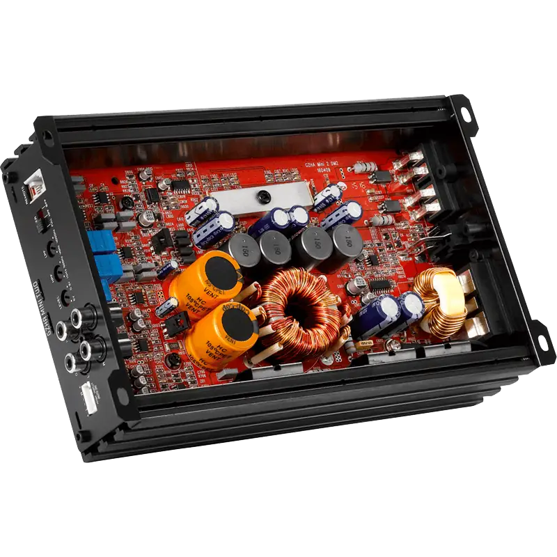 GZHA MINI TWO, FOUR, FIVE 2-channel class D compact amplifier