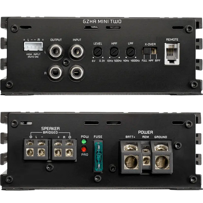 GZHA MINI TWO, FOUR, FIVE 2-channel class D compact amplifier