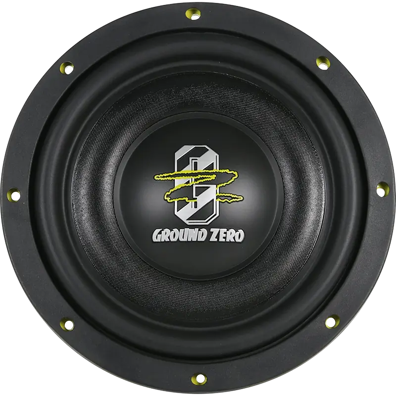 Ground Zero Audio Hydrogen GZHW 8SPL-D2 FLAT 8″ Flat SPL Subwoofer (500 RMS) /10SPL/12SPL