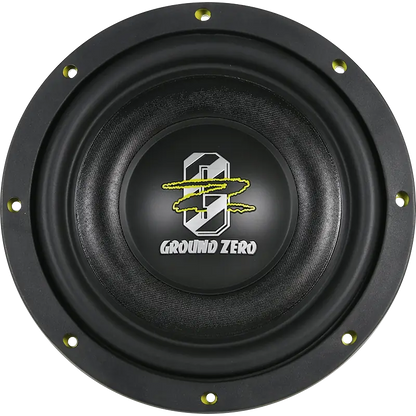 Ground Zero Audio Hydrogen GZHW 8SPL-D2 FLAT 8″ Flat SPL Subwoofer (500 RMS) /10SPL/12SPL