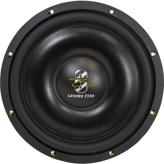 Ground Zero Audio Hydrogen GZHW 8SPL-D2 FLAT 8″ Flat SPL Subwoofer (500 RMS) /10SPL/12SPL