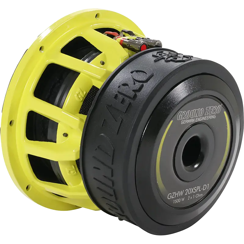 GZHW 20XSPL-D1 20 cm / 8″ high quality SPL subwoofer and D2