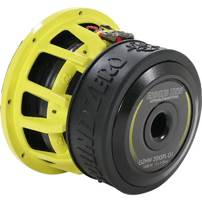 GZHW 20XSPL-D1 20 cm / 8″ high quality SPL subwoofer and D2
