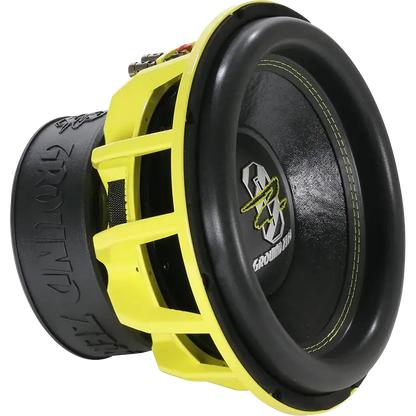 Ground Zero Audio Hydrogen GZHW 38XSPL-D1 Yellow 15″ High Quality SPL Subwoofer (3500 RMS) and D-2