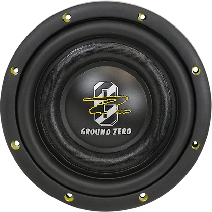 Ground Zero Audio Hydrogen GZHW 8SPL-D2 FLAT 8″ Flat SPL Subwoofer (500 RMS) /10SPL/12SPL