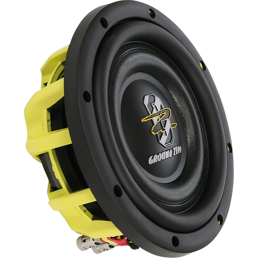 Ground Zero Audio Hydrogen GZHW 8SPL-D2 FLAT 8″ Flat SPL Subwoofer (500 RMS) /10SPL/12SPL