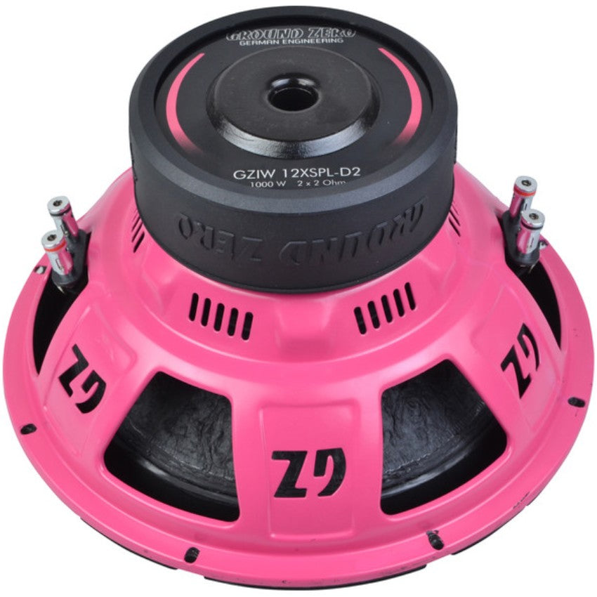 GROUND ZERO GZIW 165 (165, 200, 250, 300, 10XSPL D-2, 12 XSPL, 12XSPL F-2 PINK)