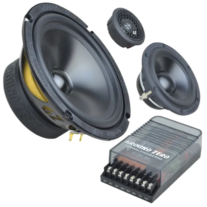 GZRC 165.3SQ 165 mm / 6.5″ 3-way SQ component speaker system