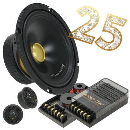 GZRC 165 Anniversary-25 165 mm / 6.5″ 2-way SQ component speaker system
