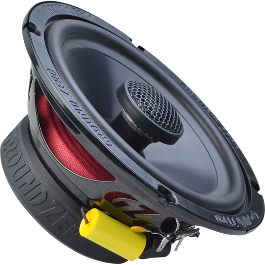 Ground Zero Audio Radioactive GZRF 6.5SQX 6.5″ 2-Way Coaxial Speaker System