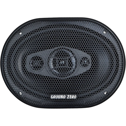 Ground Zero Audio Radioactive GZRF 69SQX 6×9″ 3-Way Coaxial Speaker