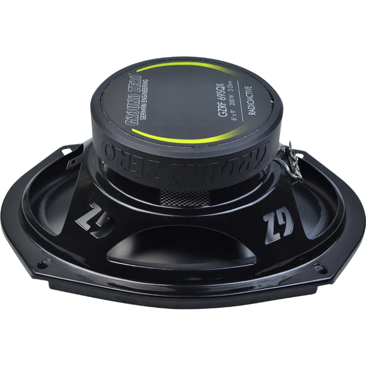 Ground Zero Audio Radioactive GZRF 69SQX 6×9″ 3-Way Coaxial Speaker