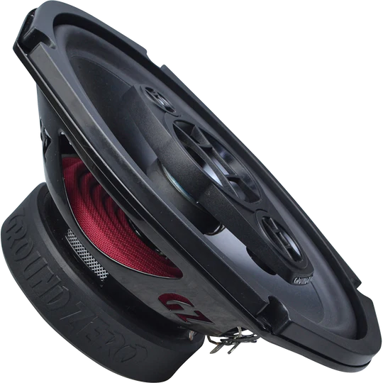 Ground Zero Audio Radioactive GZRF 69SQX 6×9″ 3-Way Coaxial Speaker