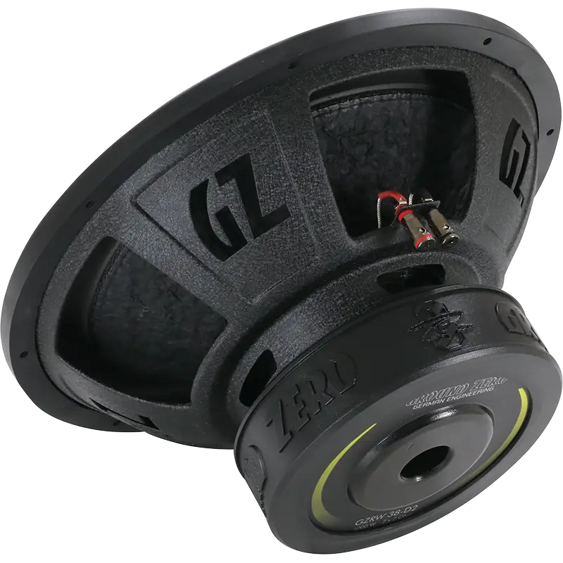 GROUND ZERO GZRW (25-D2,30-D2,38,250-D2 FLAT,300-D2 FLAT) SUBWOOFERS