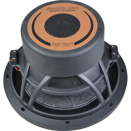 Ground Zero Audio Uranium GZUW 10SQ-D2 10″ Subwoofer (450 RMS)