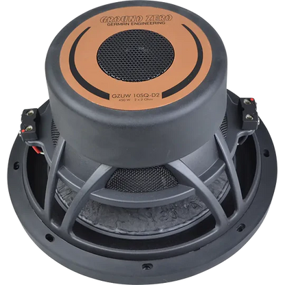 Ground Zero Audio Uranium GZUW 10SQ-D2 10″ Subwoofer (450 RMS)