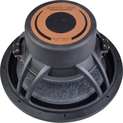 Ground Zero Audio Uranium GZUW 12SQ-D2 12″ High Quality Subwoofer (600 RMS)