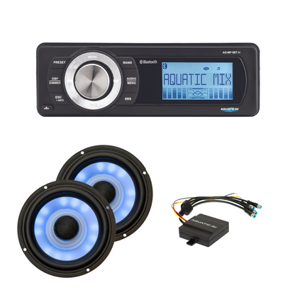 Aquatic AV Ultra RGB & Stereo Kit for Harley 98-13