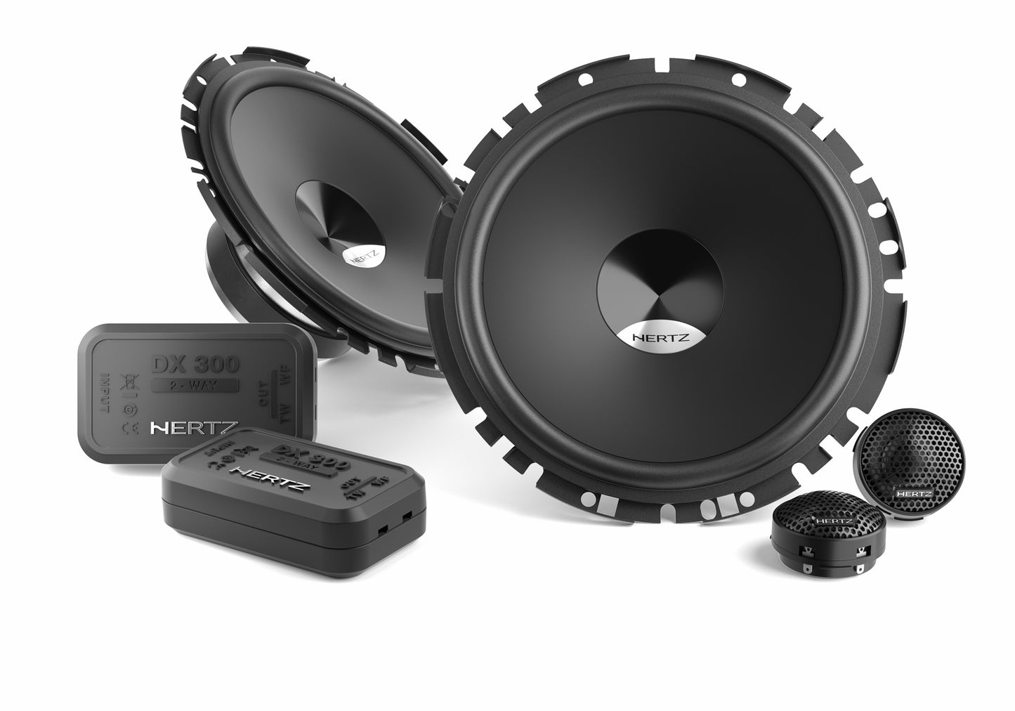 Hertz DSK 170.3 Kit | 6.75 in. 2-Way: DV 170.3 + DT 24.3 + DX 300 + Grilles