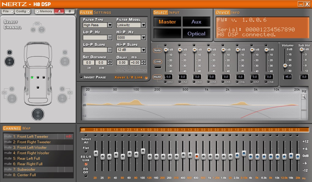 Hertz H8 DSP | 8 Channel Digital Processor