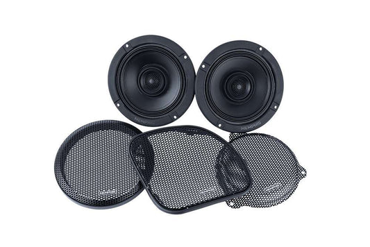 Memphis Audio MXAHDPRO4 4 6.5 Inch Speaker Motorcycle Audio compatible with Harley Davidson Direct OEM Kits