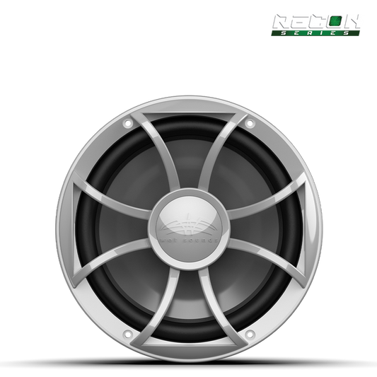 Wet Sounds RECON 10 FA-S/BG/XW-W | RECON™ Series 10-inch Free-Air Marine Subwoofer - 4Ω