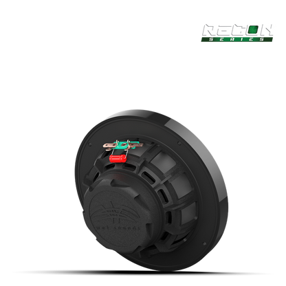 Wet Sounds RECON 6-S RGB | RECON™ Series 6.5-inch High-Output Component Style Coaxial Speakers w/ RGB Grilles