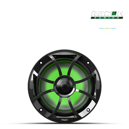 Wet Sounds RECON 6-S RGB | RECON™ Series 6.5-inch High-Output Component Style Coaxial Speakers w/ RGB Grilles