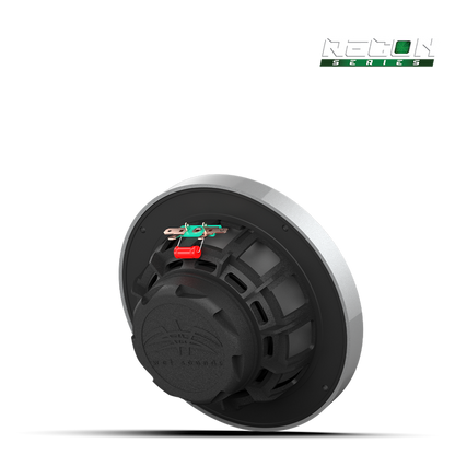 Wet Sounds RECON 6-S RGB | RECON™ Series 6.5-inch High-Output Component Style Coaxial Speakers w/ RGB Grilles