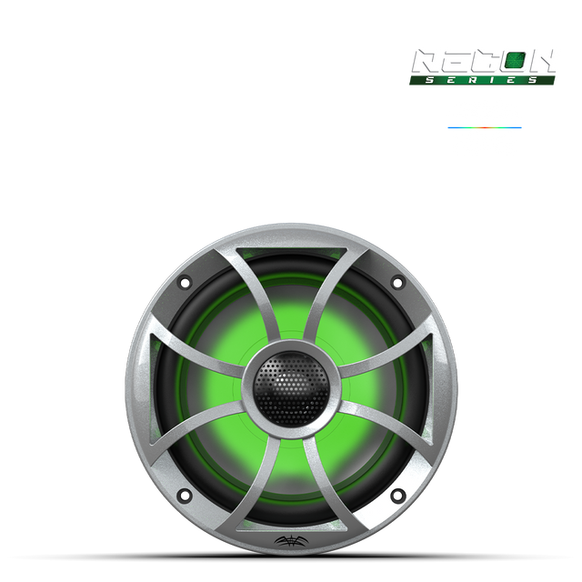 Wet Sounds RECON 6-S RGB | RECON™ Series 6.5-inch High-Output Component Style Coaxial Speakers w/ RGB Grilles