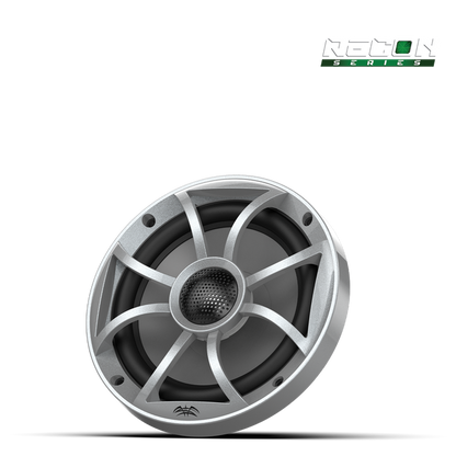 Wet Sounds RECON 6-S RGB | RECON™ Series 6.5-inch High-Output Component Style Coaxial Speakers w/ RGB Grilles