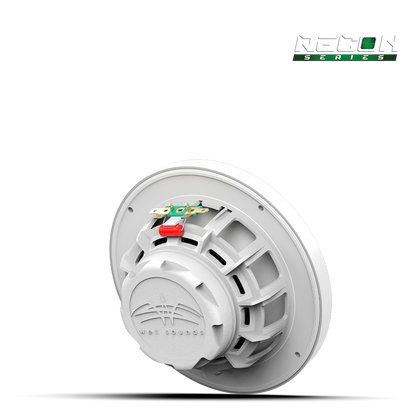 Wet Sounds RECON 6 XW-W | RECON™ Series 6.5-inch High-Output Component Style Coaxial Speakers w/ Grilles