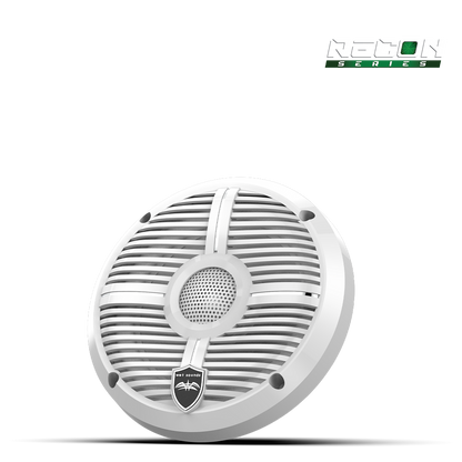 Wet Sounds RECON 6 XW-W | RECON™ Series 6.5-inch High-Output Component Style Coaxial Speakers w/ Grilles