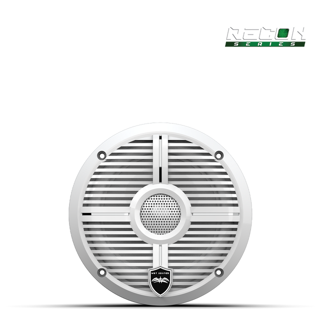 Wet Sounds RECON 6 XW-W | RECON™ Series 6.5-inch High-Output Component Style Coaxial Speakers w/ Grilles