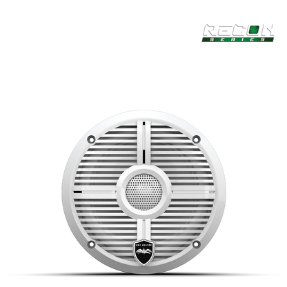 Wet Sounds RECON 6 XW-W | RECON™ Series 6.5-inch High-Output Component Style Coaxial Speakers w/ Grilles