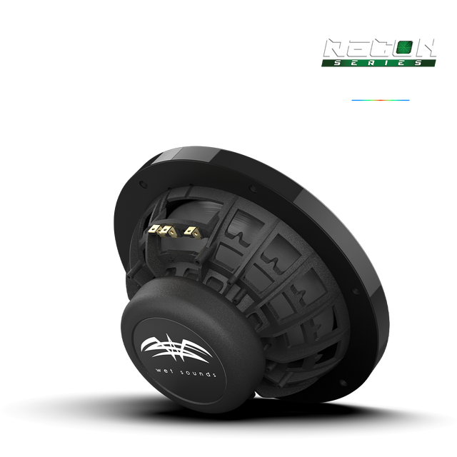 Wet Sounds RECON 8-S RGB | RECON™ Series 8-inch High-Output Component Style Coaxial Speakers w/ RGB Grilles