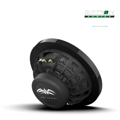 Wet Sounds RECON 8-S RGB | RECON™ Series 8-inch High-Output Component Style Coaxial Speakers w/ RGB Grilles