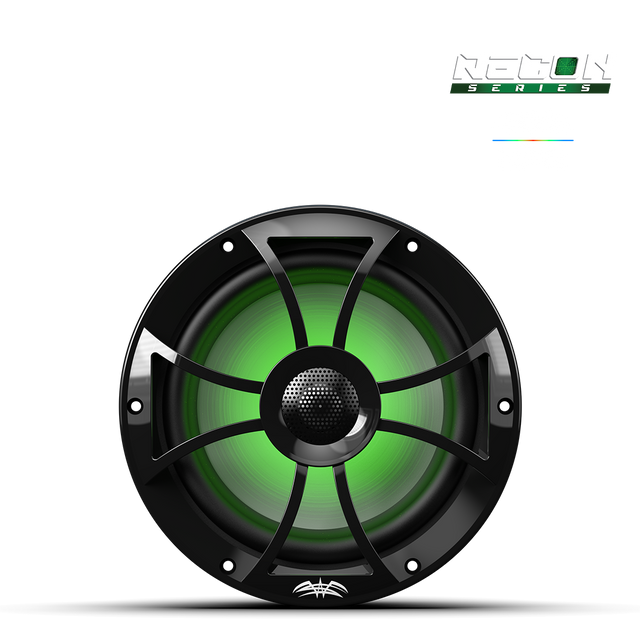 Wet Sounds RECON 8-S RGB | RECON™ Series 8-inch High-Output Component Style Coaxial Speakers w/ RGB Grilles