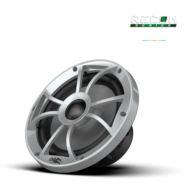 Wet Sounds RECON 8-S RGB | RECON™ Series 8-inch High-Output Component Style Coaxial Speakers w/ RGB Grilles