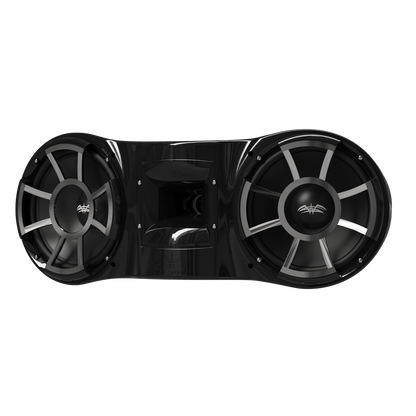 Wet Sounds 410 Black V2 | Revolution Series Dual 10" Black Tower Speaker