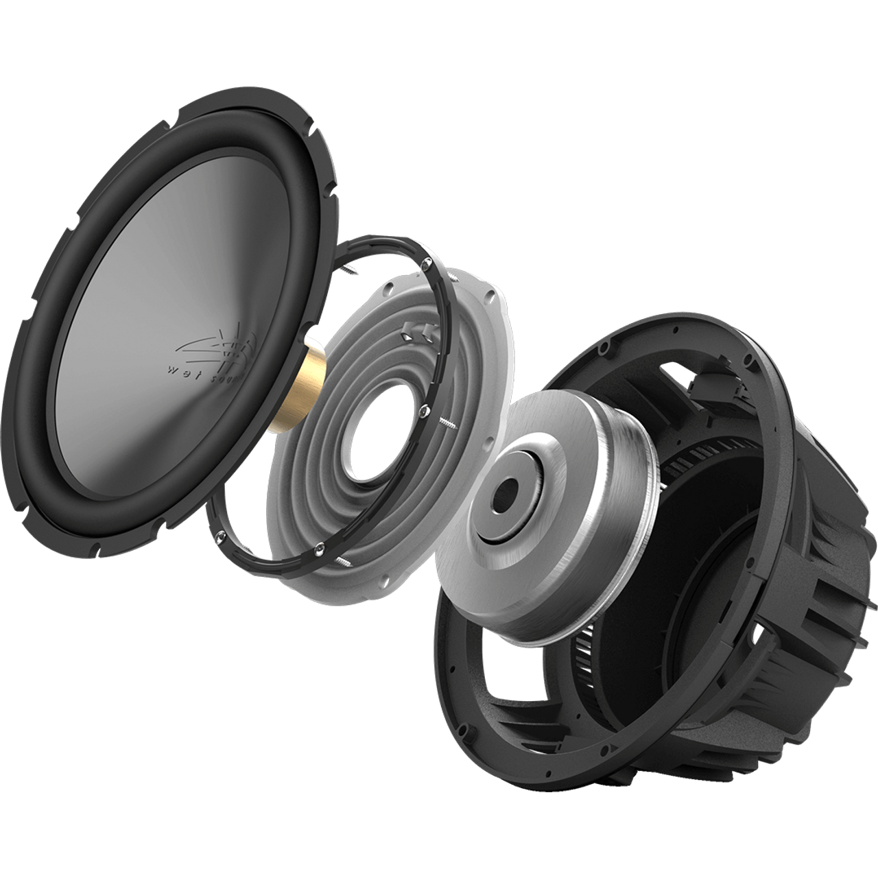 Wet Sounds REVO 10 HP S4 V3 | REVO Series 10-inch High-Power Marine Subwoofer - 4Ω