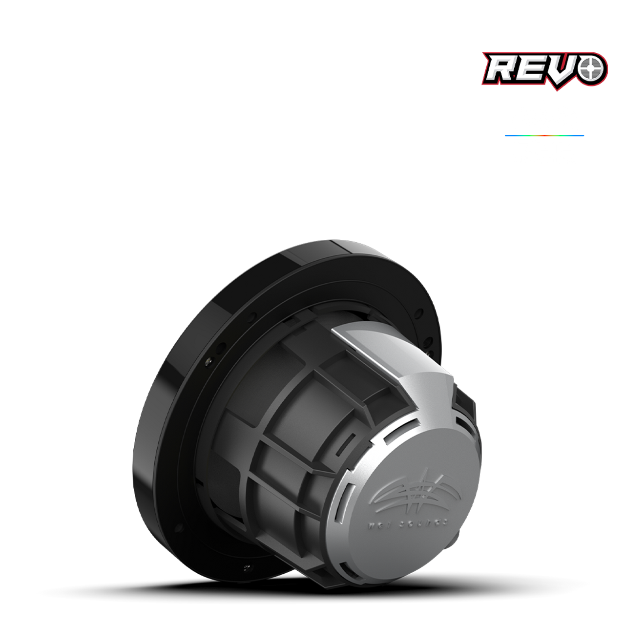 Wet Sounds REVO 6 XW-B V3 | REVO Series 6.5-inch High-Output Component Style Coaxial Speakers w/ RGB Grilles