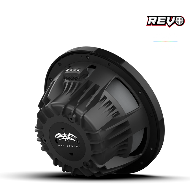 Wet Sounds REVO CX-10 SW-W S2 | REVO Series 10-inch High-Output Component Style Coaxial Speakers w/ SW-White RGB Grilles