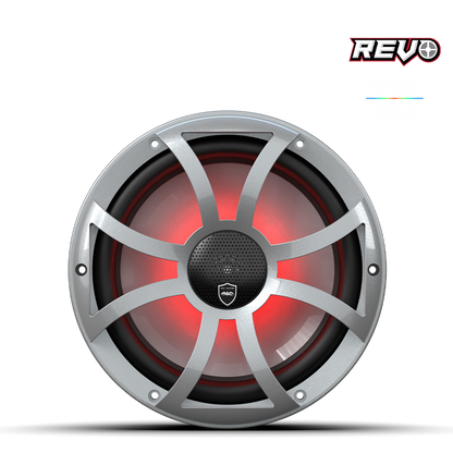 Wet Sounds REVO CX-10 XS-S S2 | REVO Series 10-inch High-Output Component Style Coaxial Speakers w/ Grilles