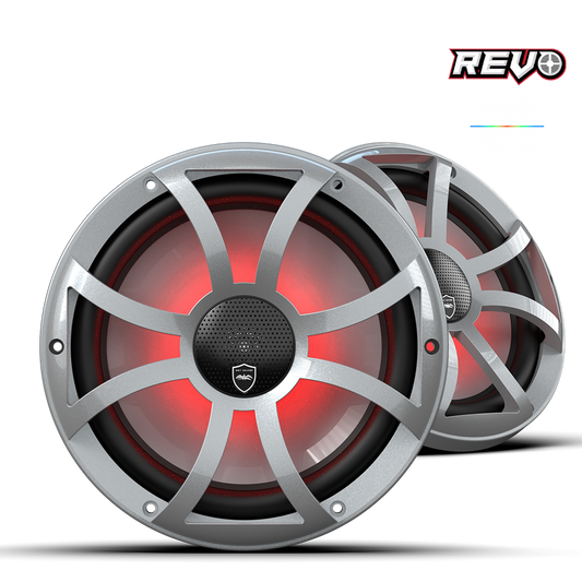 Wet Sounds REVO CX-10 XS-S S2 | REVO Series 10-inch High-Output Component Style Coaxial Speakers w/ Grilles
